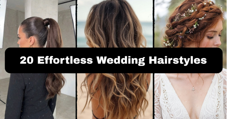 20 Effortless Wedding Hairstyles That Actually Hold Up All Day