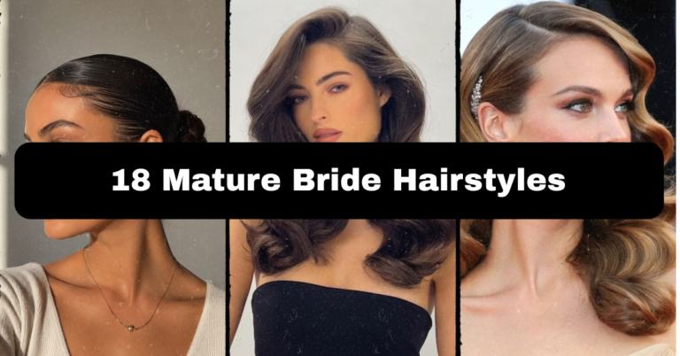 18 Mature Bride Hairstyles That Prove Age Is Just a Number