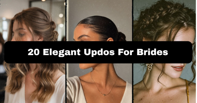 20 Elegant Updos For Brides