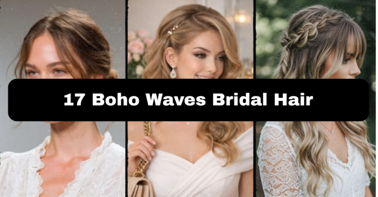 17 Boho Waves Bridal Hair Ideas That’ll Make You Look Effortlessly Romantic