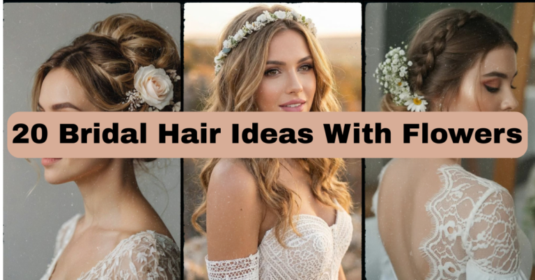 20 Bridal Hair Ideas With Flowers