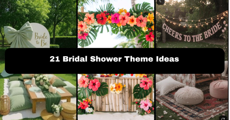 21 Bridal Shower Theme Ideas That’ll Have Everyone Talking (And Planning Their Own)