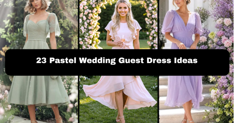 23 Pastel Wedding Guest Dress Ideas That’ll Make You the Best-Dressed Guest There