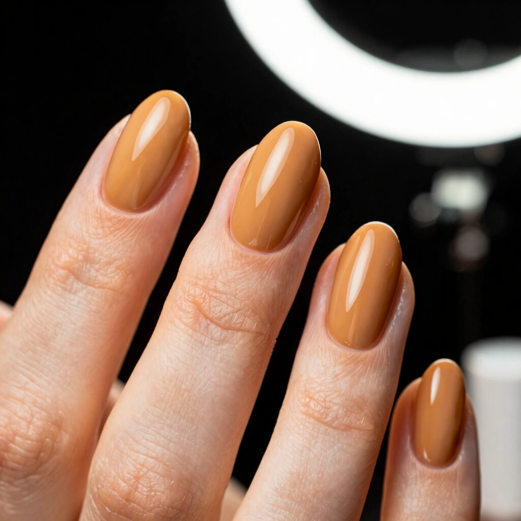 4. Warm Caramel Nude