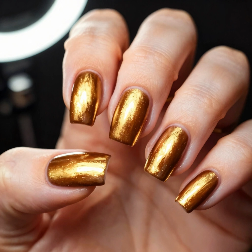 10. Golden Bronze Metallic