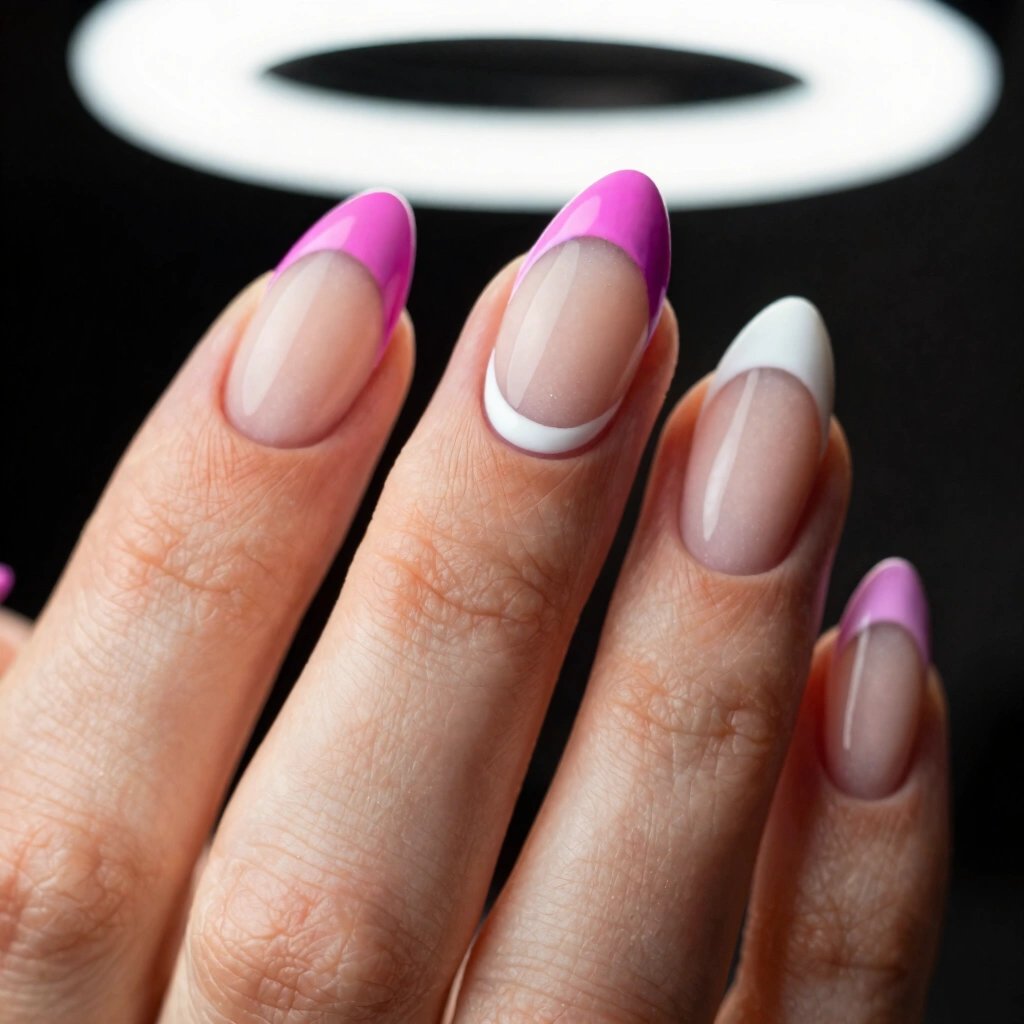 15. Reverse French Manicure