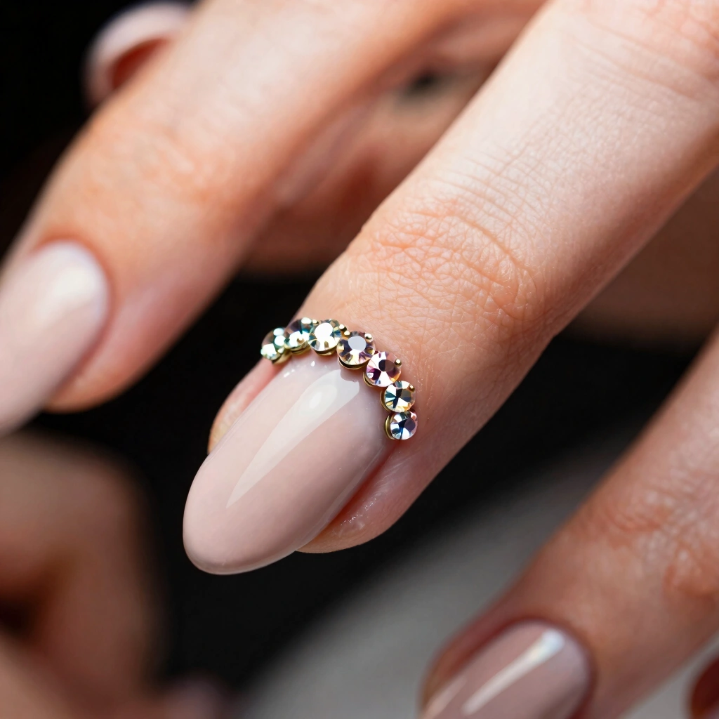 18. Rhinestone Cuff Accent
