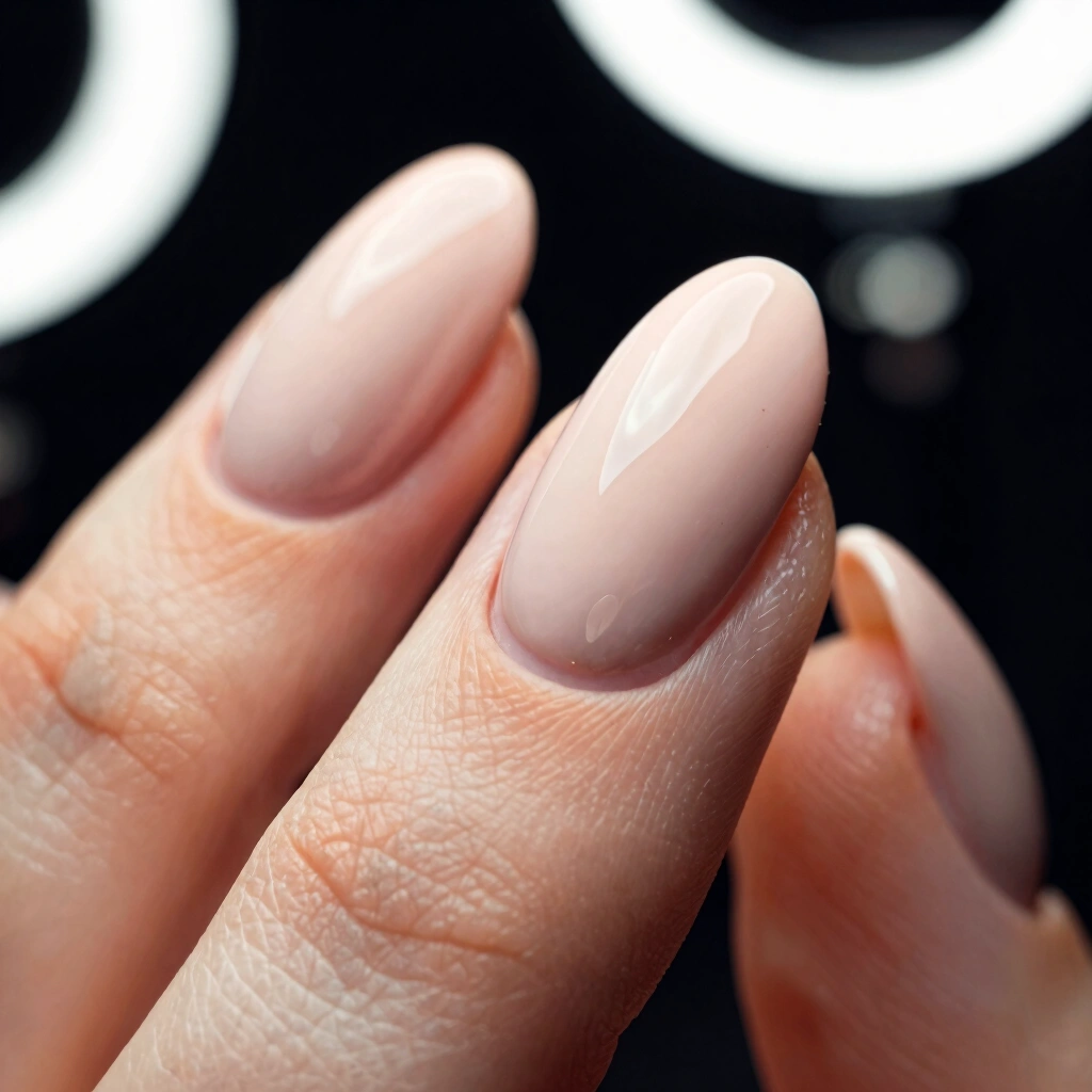2. Barely-There Nude Polish