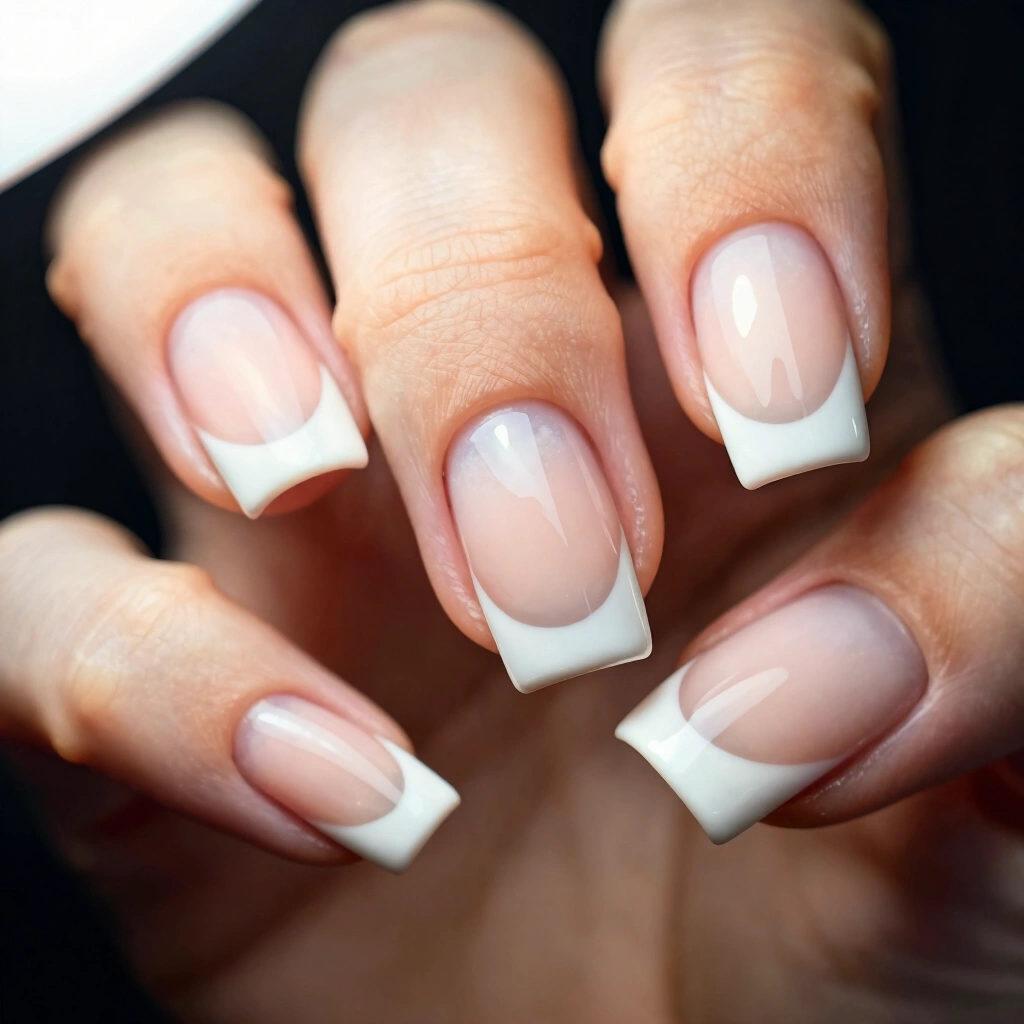 3. Micro French Tip