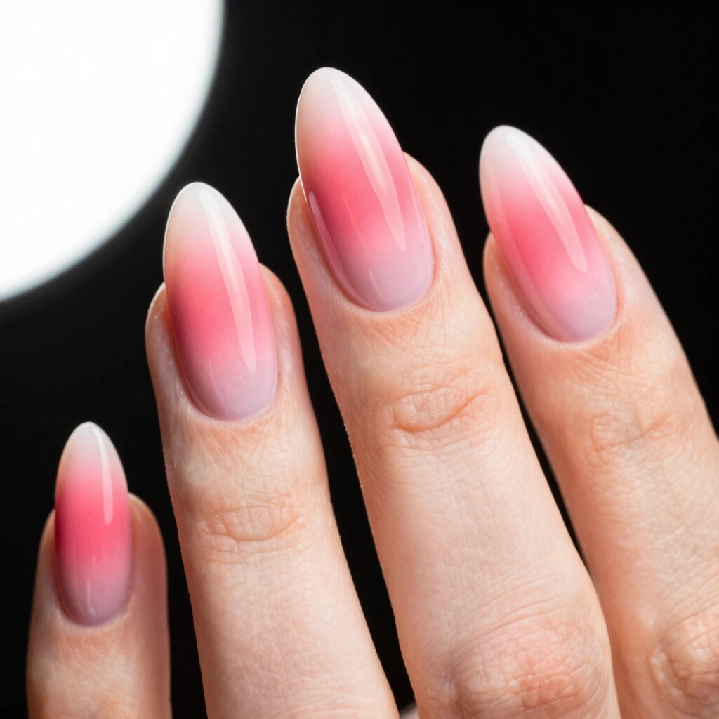 14. Sheer Blush Ombre