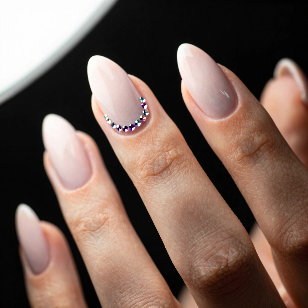 16. Tiny Crystal Cuticle Line