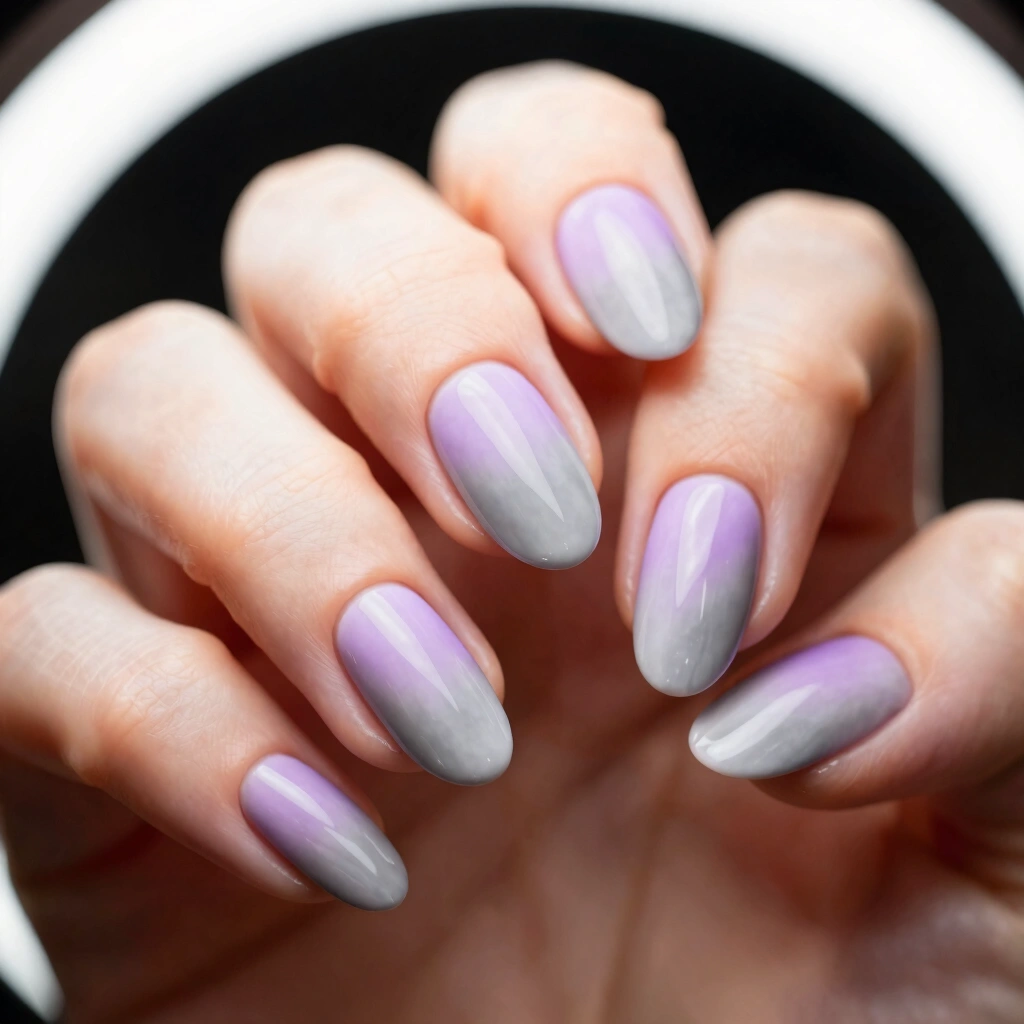 17. Soft Grey-Lilac Wash