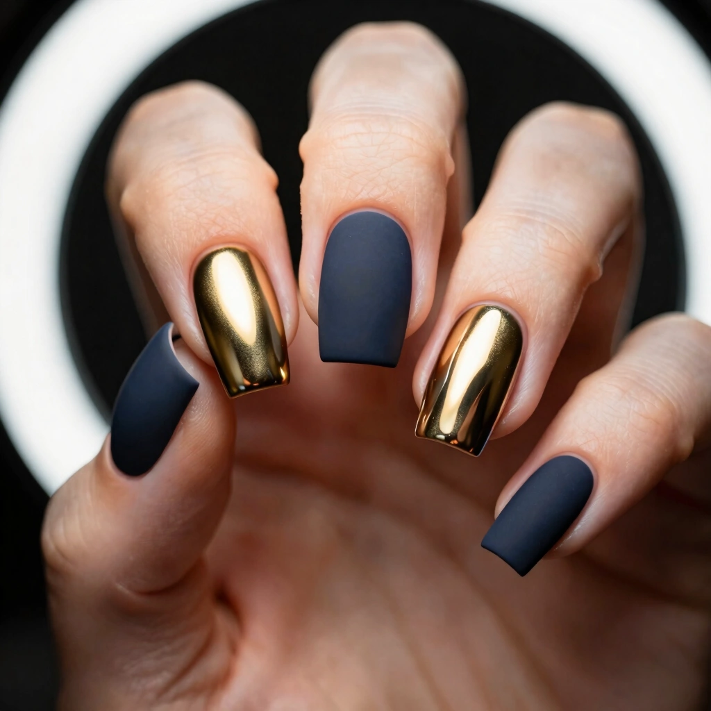 20. Matte-Chrome Combo
