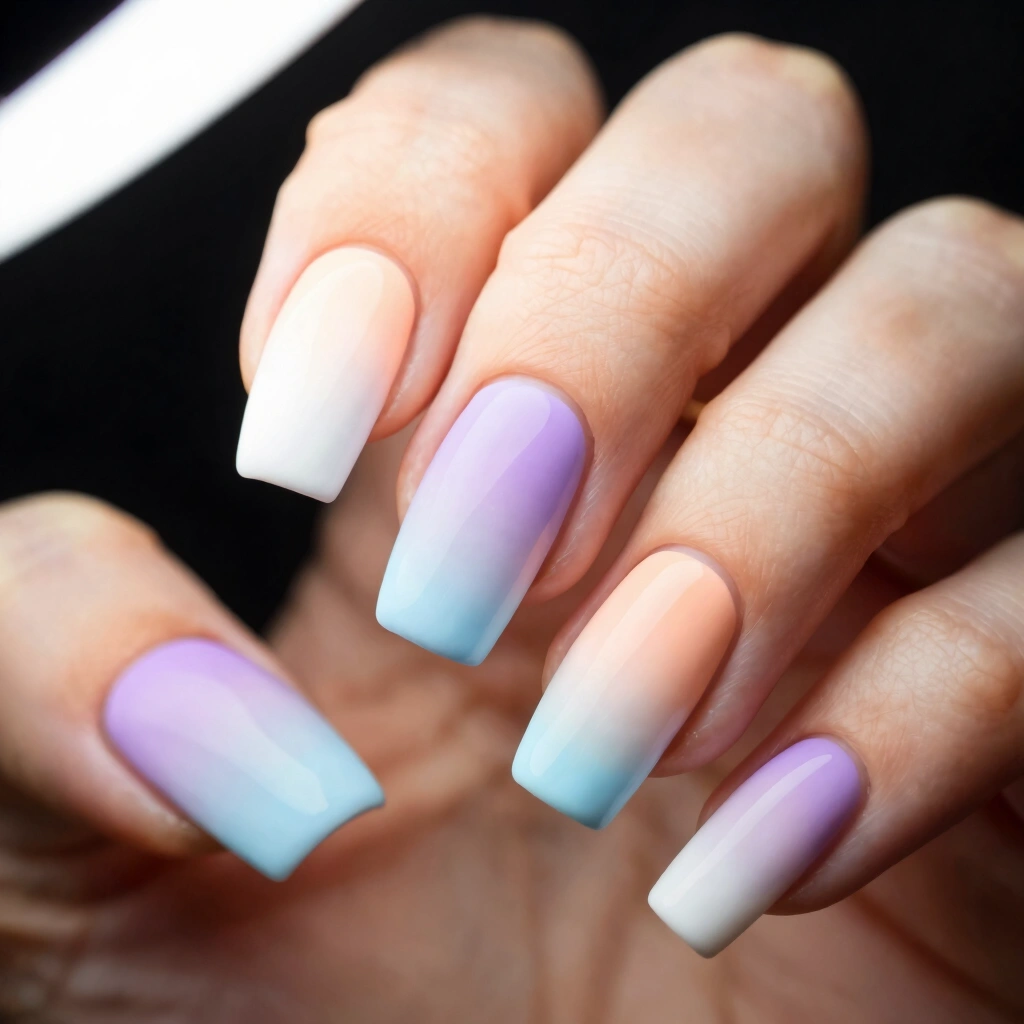 3. Soft Pastel Ombre