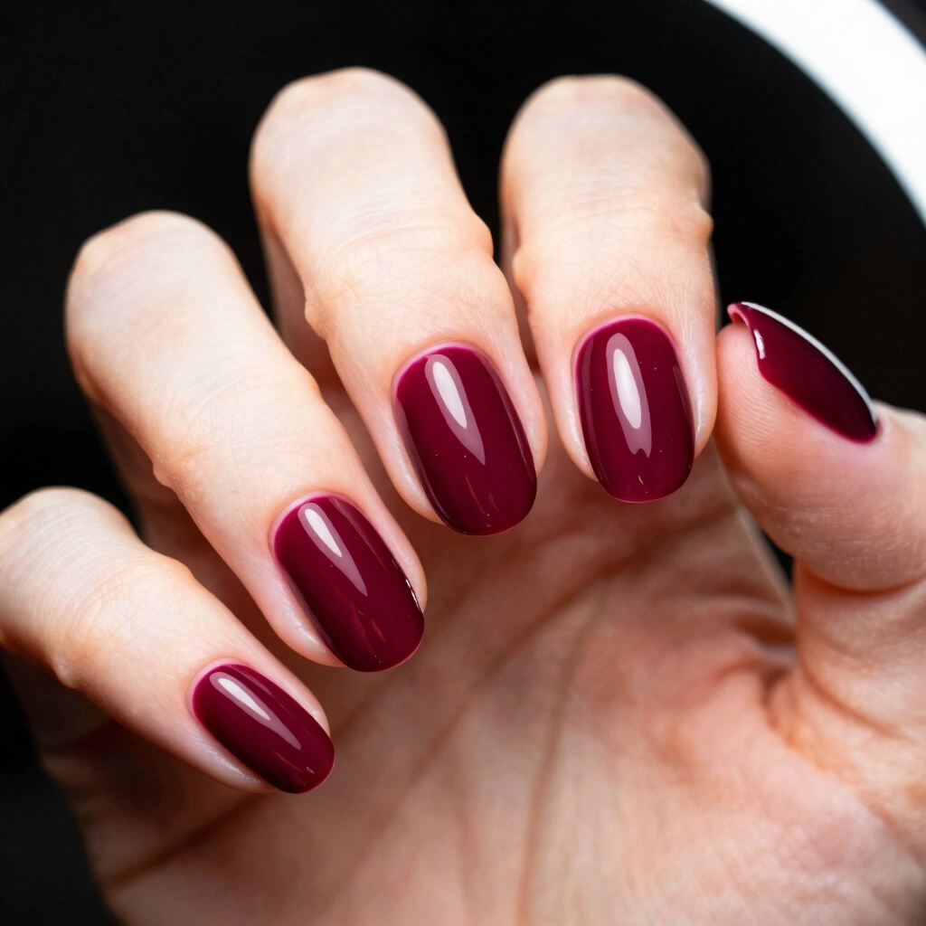 14. Deep Burgundy for Fall and Winter Weddings