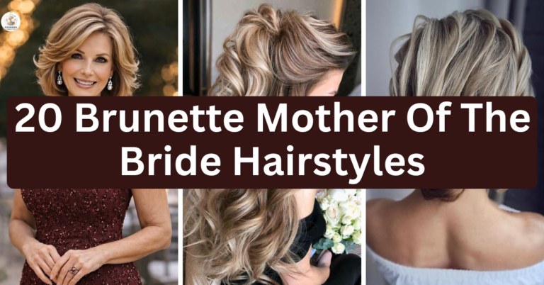 20 Brunette Mother Of The Bride Hairstyles