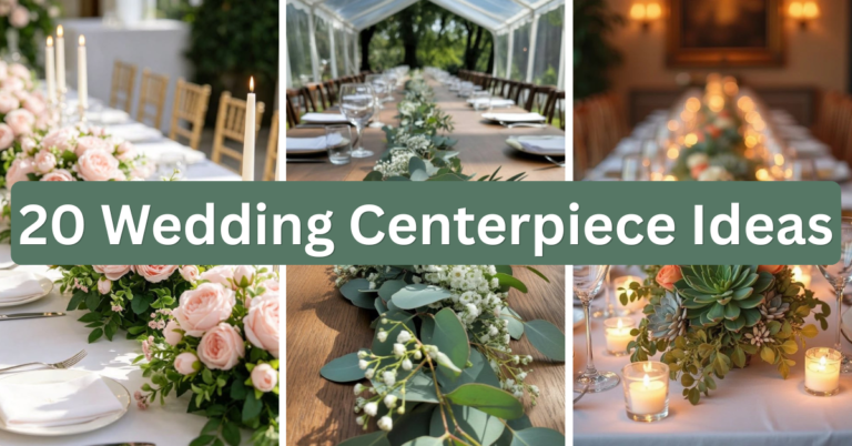 20 Wedding Centerpiece Ideas That’ll Make Your Reception Tables Absolutely Unforgettable