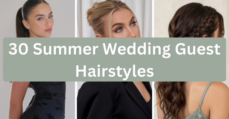 30 Summer Wedding Guest Hairstyles That Actually Survive the Heat