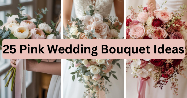 25 Pink Wedding Bouquet Ideas That Will Make Your Bridal Look Unforgettable