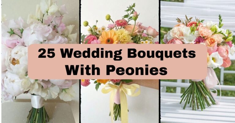 25 Wedding Bouquets With Peonies That Will Steal the Spotlight
