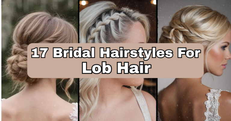 17 Bridal Hairstyles For Lob Hair